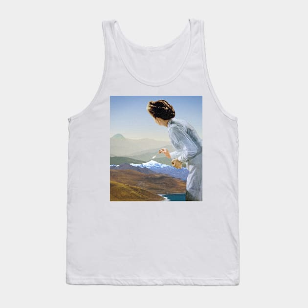 Finishing Touches Tank Top by collagebymarianne (Marianne Strickler)